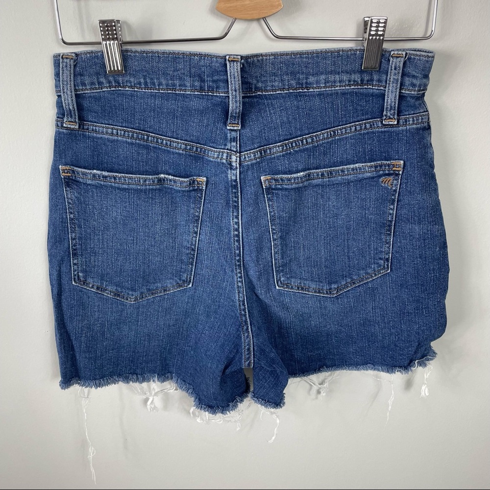 Madewell High-Rise denim Shorts Sz 27 - Picture 3 of 6